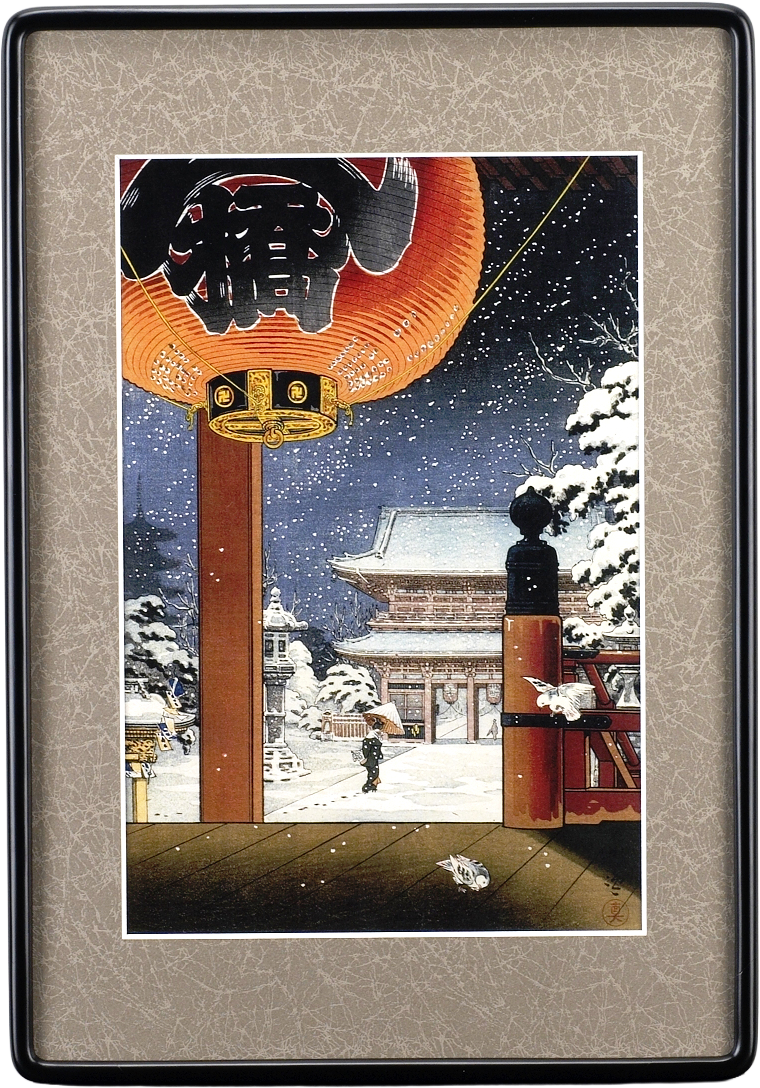 東京風景「浅草観音堂」