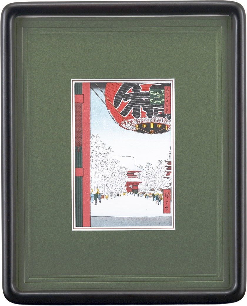 名所江戸百景「浅草金龍山」