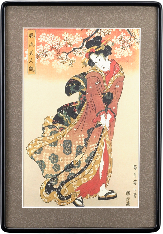 風流美人競「桜下美人」