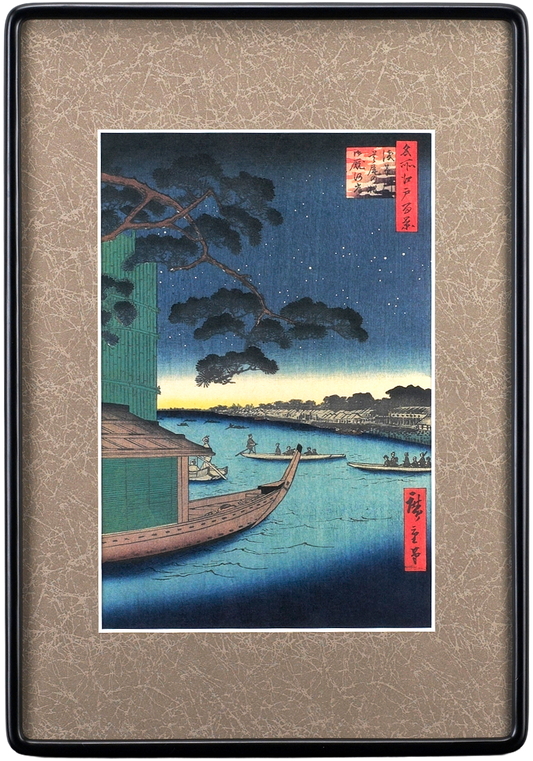 名所江戸百景「浅草川首尾の松御厩河岸 」