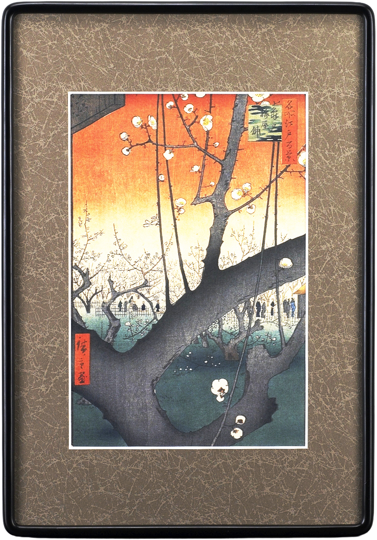 名所江戸百景「亀戸梅屋鋪」