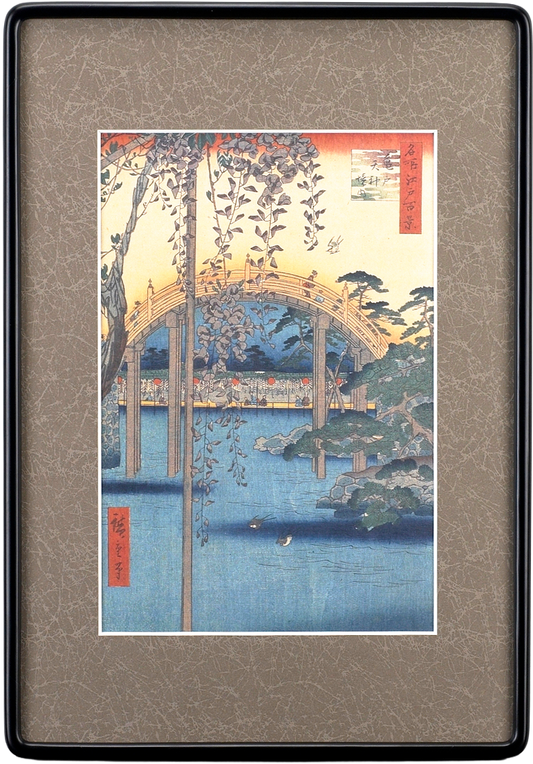 名所江戸百景「亀戸天神境内」