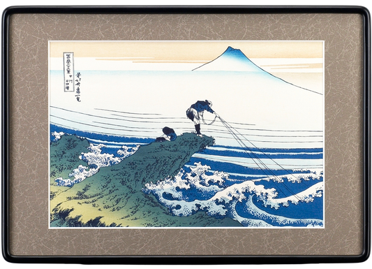 富嶽三十六景「甲州石班沢」