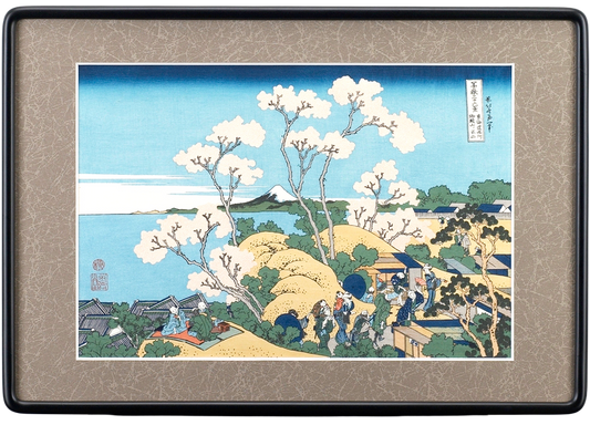 富岳三十六景「東海道品川御殿山の不二」