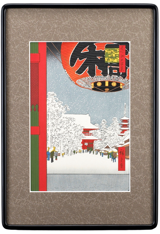 名所江戸百景「浅草金龍山」