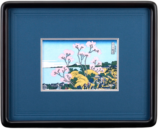 富嶽三十六景　「東海道品川御殿山の不二」