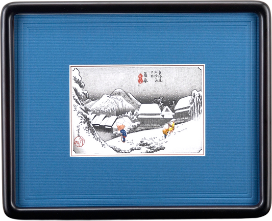 東海道五十三次「蒲原」