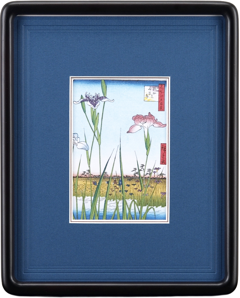 名所江戸百景「堀切の花菖蒲」