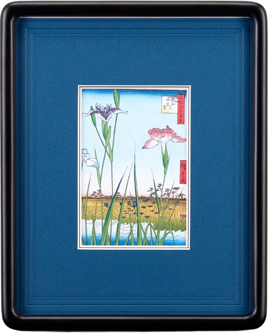 名所江戸百景「堀切の花菖蒲」