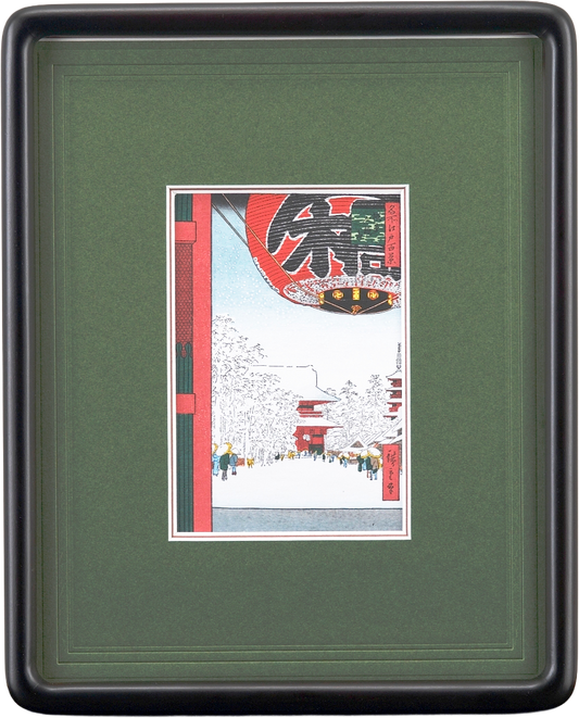 名所江戸百景「浅草金龍山」